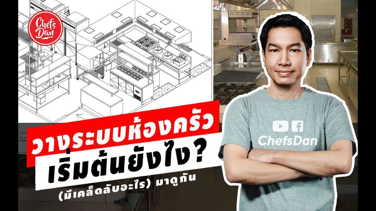 วิธีวาง ระบบห้องครัว